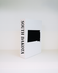South Dakota Travel Faux Book Keepsake Box