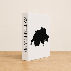 Switzerland Travel Faux Book Keepsake Box