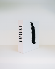 Togo Travel Faux Book Keepsake Box