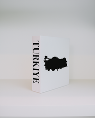 Turkiye Travel Faux Book Keepsake Box