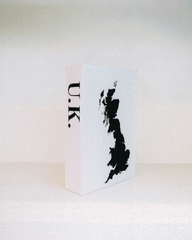 U.K. Travel Faux Book Keepsake Box