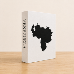 Venezuela Travel Faux Book Keepsake Box